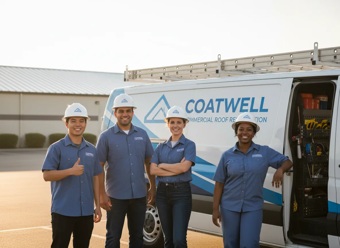Commercial roof coating company in Harper, IA